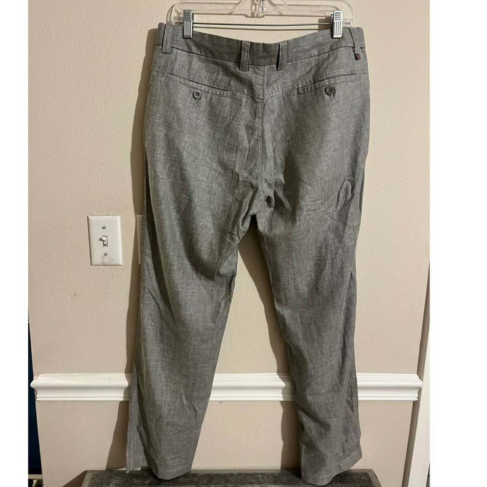 Iconic Burberry flat front trouser pants Sz 34! Mint Condition - Picture 3 of 7
